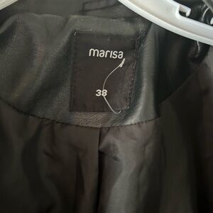 Marisa Black Leather Jacket